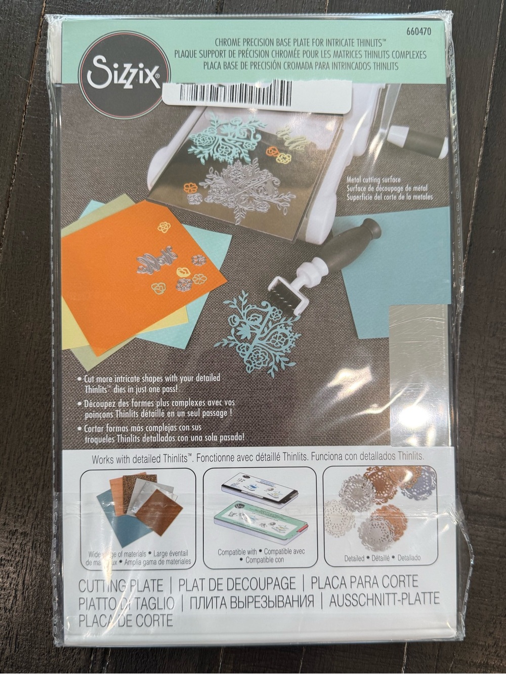 Sizzix Chrome Precision Base Plate